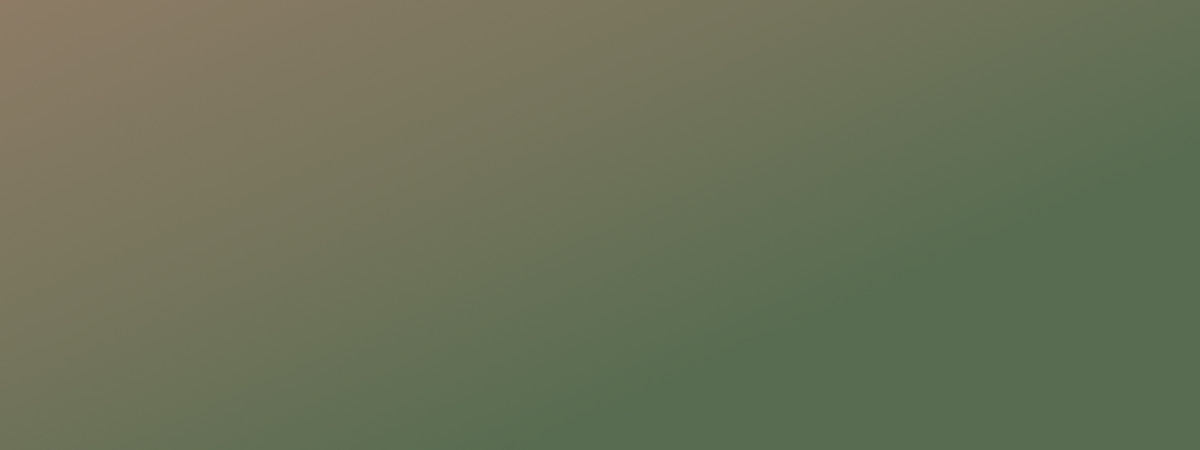 Brown to green gradient